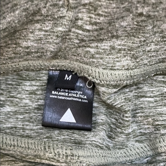 Balance Athletica: Heather Green Joggers - Picture 4 of 5